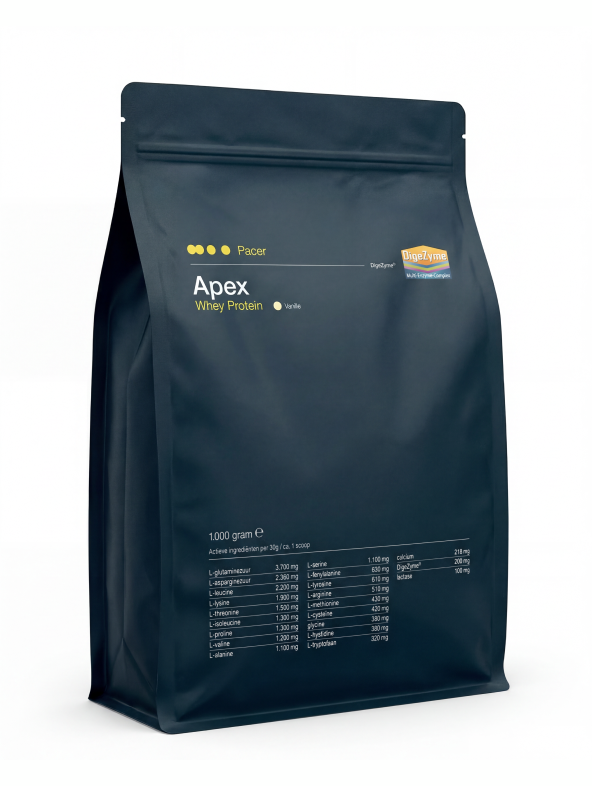 Supplement bag op witte achtergrond, productfoto laten maken met AI